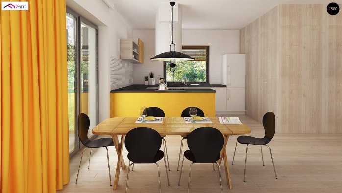 Проект дома U377 B - 10 Одноэтажные дома в Киеве