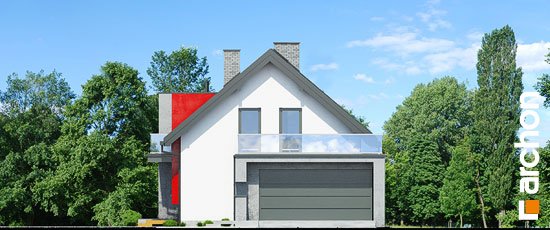 Проект дома Дом в карри вер.2 - 5 С мансардным этажом дома в Киеве