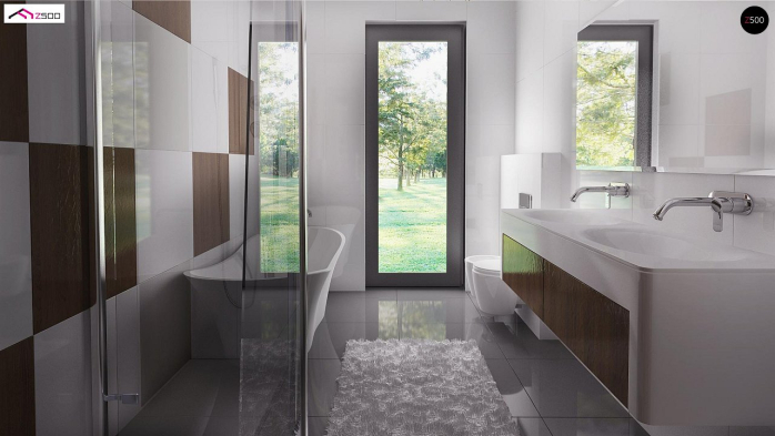 Проект дома Ux104 - 12 Одноэтажные дома в Киеве