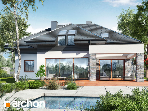 Проект дома Дом в мачейках 2 (Г2) - 1 С мансардным этажом дома в Киеве