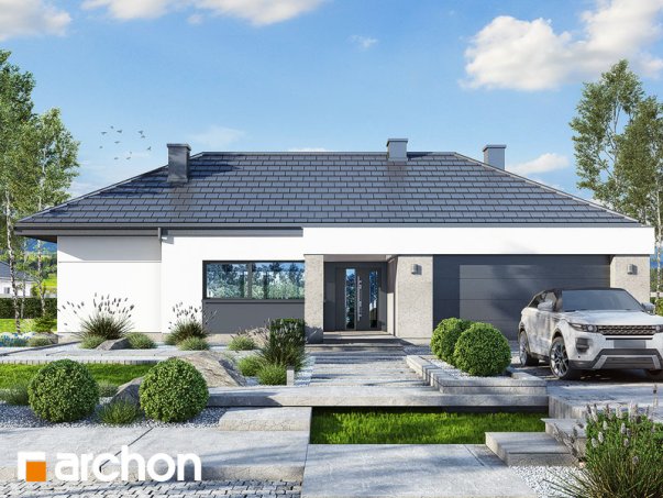 Проект дома Дом в навлоциях 3 (Г2) - 1 Одноэтажные дома в Киеве