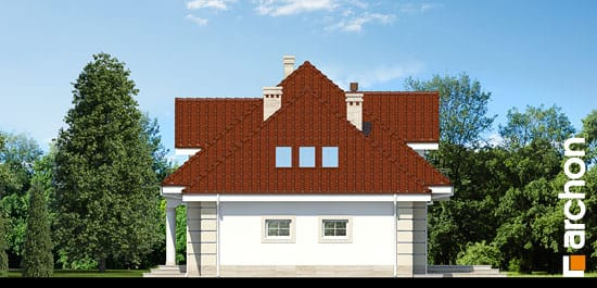 Проект дома Дом в нектаринах 2 TERMO вер.2 - 4 С мансардным этажом дома в Киеве