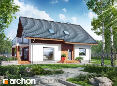 Проект дома Дом в хлорофитуме 4