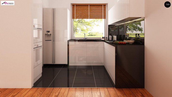 Проект дома U7 35 S - 8 Одноэтажные дома в Киеве