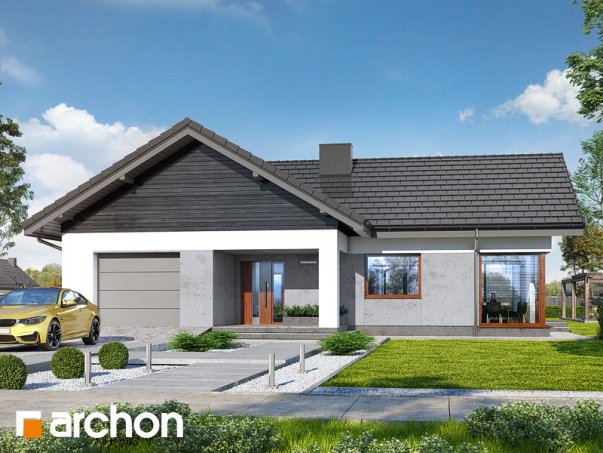 Проект дома Дом в видличках - 1 Одноэтажные дома в Киеве