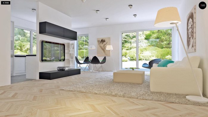 Проект дома U295 k - 3 Двухэтажные дома в Киеве