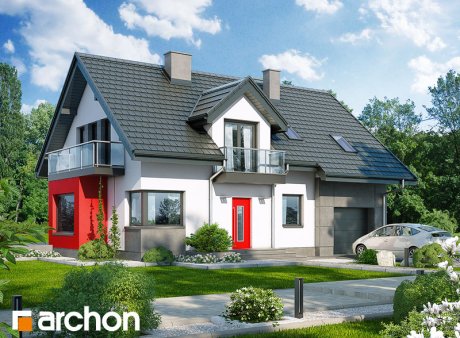 Проект дома Дом в рододендронах 8 (H)