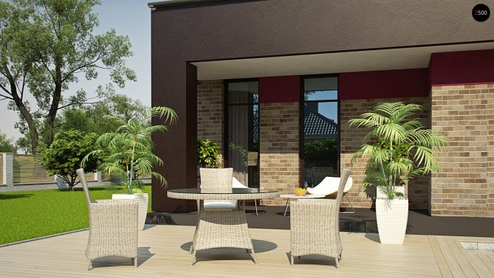 Проект дома Ux61 - 6 Двухэтажные дома в Киеве