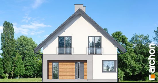 Проект дома Дом в топазах - 3 С мансардным этажом дома в Киеве