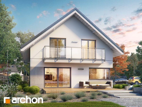 Проект дома Дом в бровниках 4 (Г2) - 1 С мансардным этажом дома в Киеве