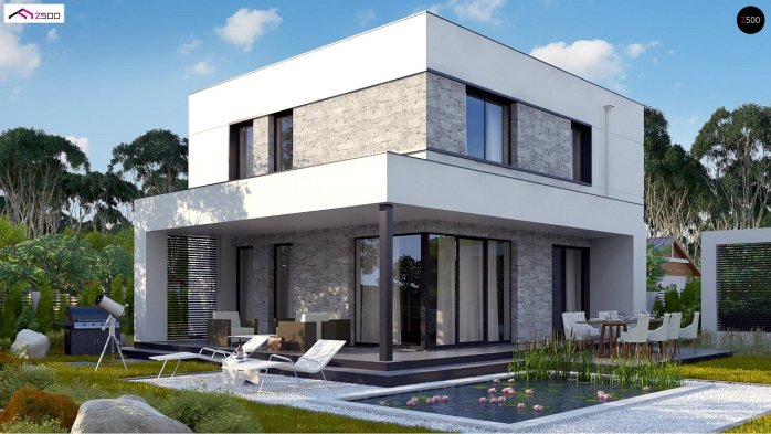 Проект дома Ux92 - 6 Двухэтажные дома в Киеве