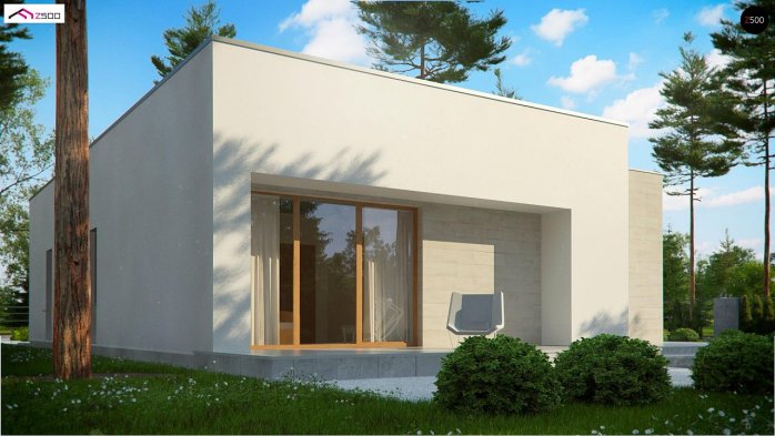 Проект дома Ux67 - 9 Одноэтажные дома в Киеве