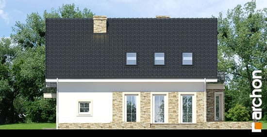 Проект дома Дом в рододендронах 14 вер.2 - 6 С мансардным этажом дома в Киеве