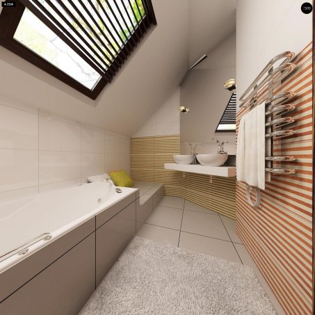 Проект дома U79 - 16 С мансардным этажом дома в Киеве