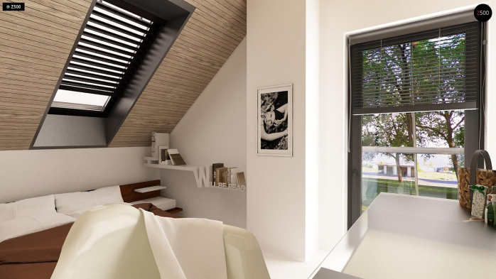 Проект дома U265 - 13 С мансардным этажом дома в Киеве