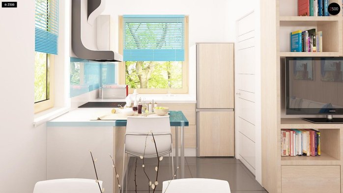 Проект дома U212 GL - 11 С мансардным этажом дома в Киеве