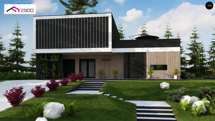 Проект дома Ux205 - 2 Двухэтажные дома в Киеве