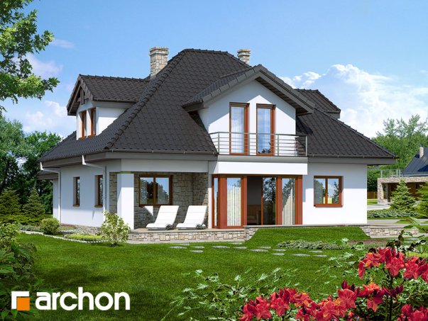 Проект дома Дом в чернушке (Г2) вер.2 - 2 С мансардным этажом дома в Киеве