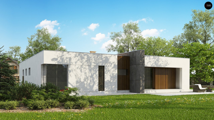 Проект дома Ux49 GP2 - 2 Одноэтажные дома в Киеве