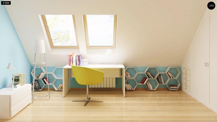 Проект дома U40 - 11 С мансардным этажом дома в Киеве