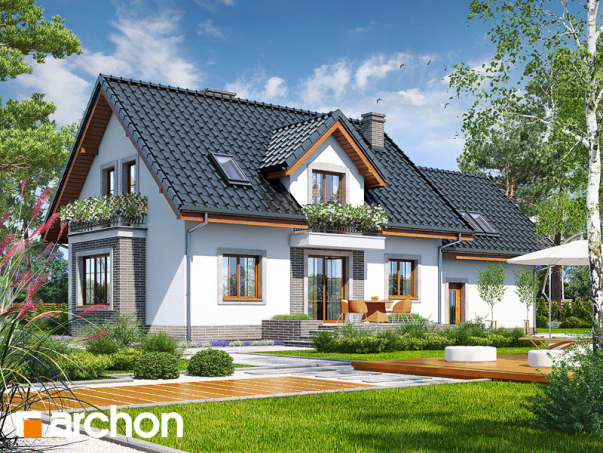 Проект дома Дом в вербенах 5 (Г2П) - 2 С мансардным этажом дома в Киеве