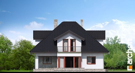 Проект дома Дом в чернушке (Г2) вер.2 - 4 С мансардным этажом дома в Киеве