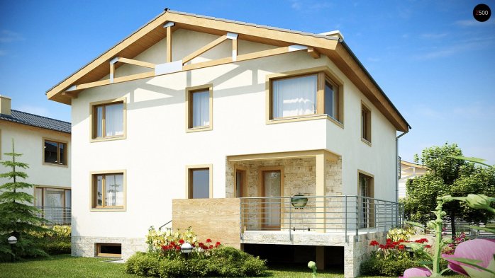 Проект дома U53 - 2 Двухэтажные дома в Киеве