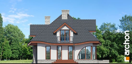 Проект дома Дом в зефирантесе 5 (П) - 6 С мансардным этажом дома в Киеве