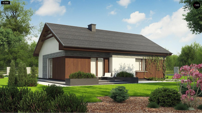 Проект дома U334 - 3 Одноэтажные дома в Киеве