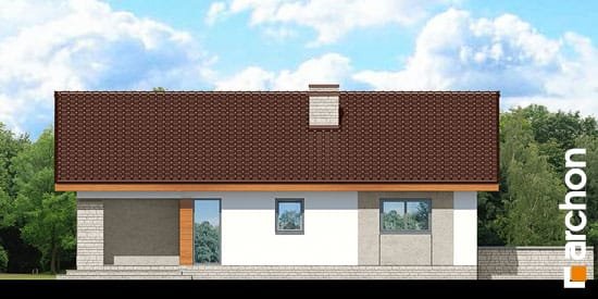 Проект дома Дом в плодолистике - 4 Одноэтажные дома в Киеве