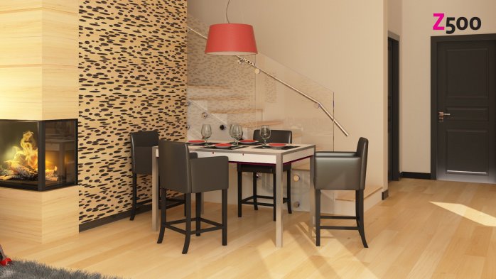 Проект дома Ux24 pk - 10 Двухэтажные дома в Киеве