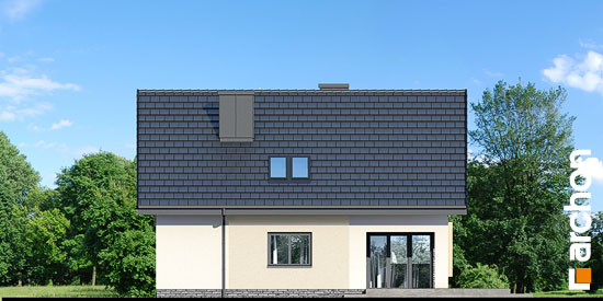 Проект дома Дом в изопируме - 6 С мансардным этажом дома в Киеве