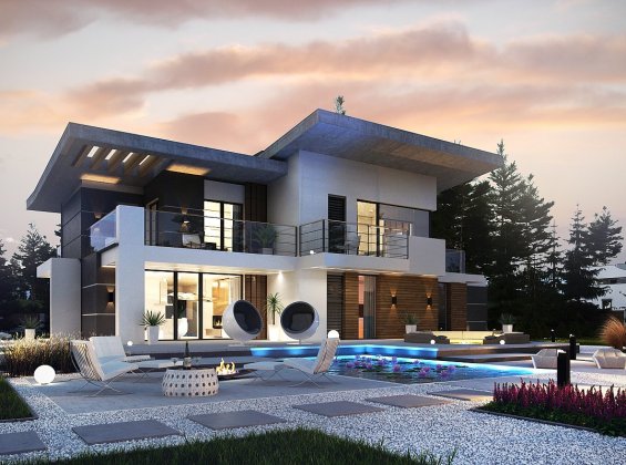 Проєкт будинку Ux22