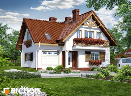 Проект дома Дом в скальниках вер.2