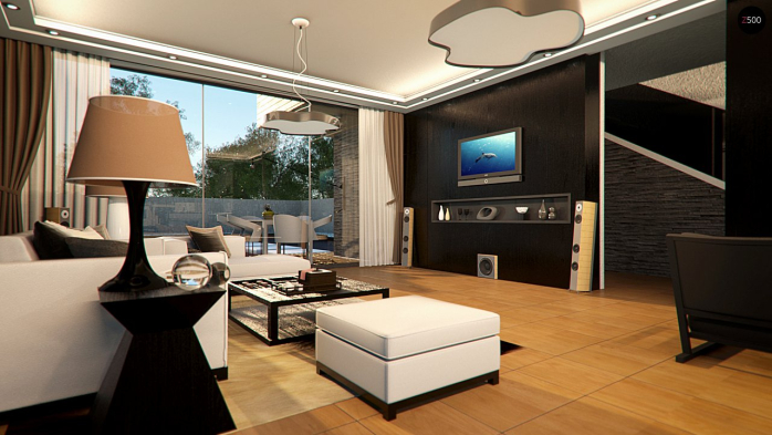 Проєкт будинку Ux123 - Двоповерхові дома у Києві