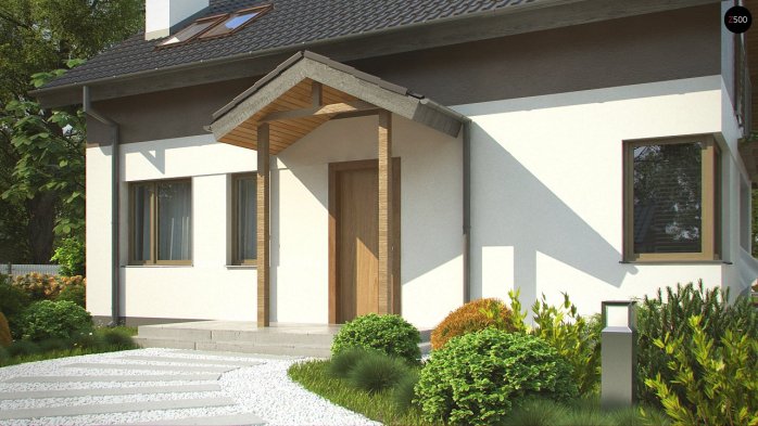 Проект дома U233 - 3 С мансардным этажом дома в Киеве