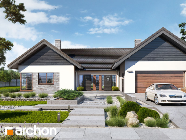 Проект дома Дом в кливиях 4 (Г2) - 2 С мансардным этажом дома в Киеве