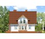 Проект дома Дом в тамарисках 2 вер.2 - 4 С мансардным этажом дома в Киеве