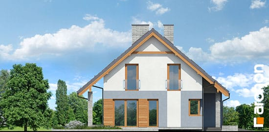 Проект дома Дом в журавках 5 - 5 С мансардным этажом дома в Киеве