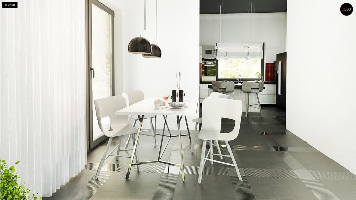 Проект дома Ux108 - 24 Двухэтажные дома в Киеве