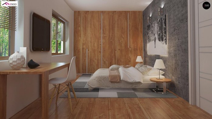 Проект дома U287 - 8 Одноэтажные дома в Киеве