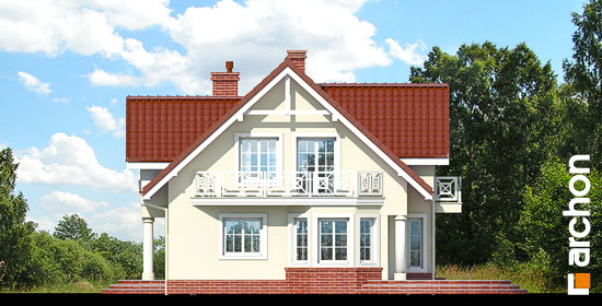 Проект дома Дом в мирабелле (Г) вер.2 - 4 С мансардным этажом дома в Киеве