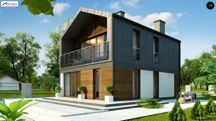 Проект дома U396 - 5 Двухэтажные дома в Киеве