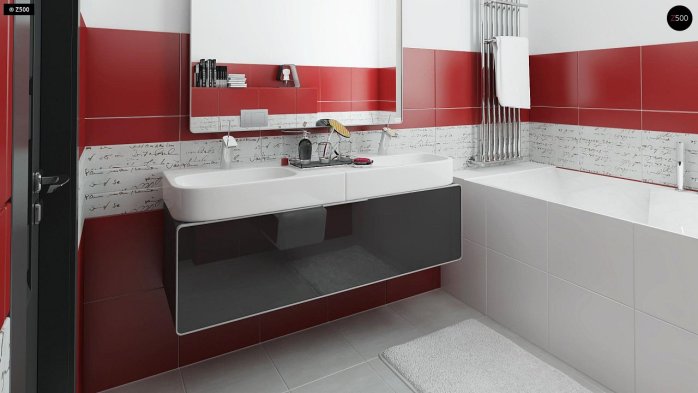 Проект дома Ux24 a k - 21 Двухэтажные дома в Киеве