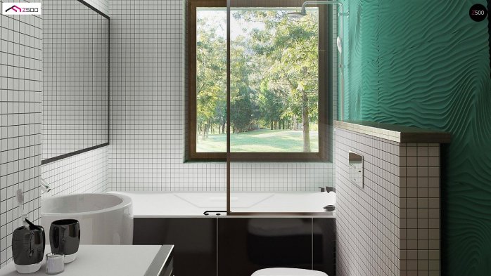 Проект дома U139 v2 - 9 Одноэтажные дома в Киеве