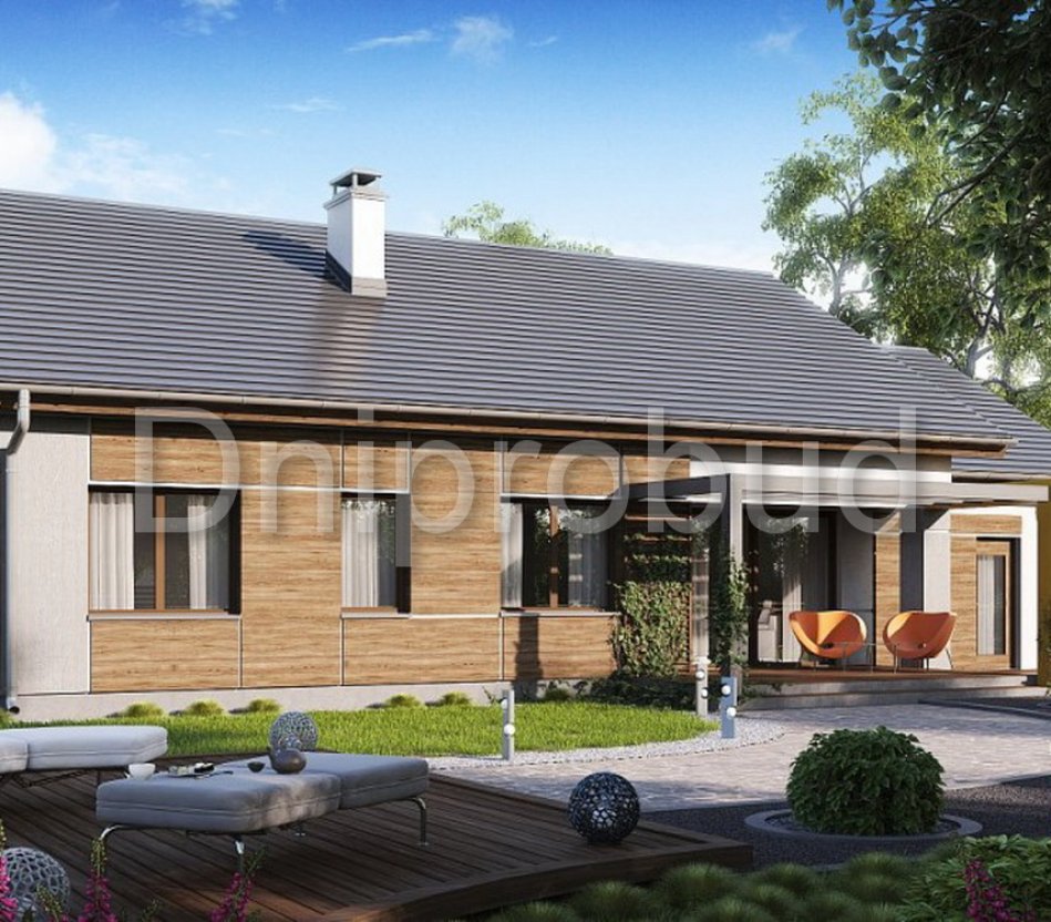 Будинок мансардного типу в с. Братське (вул. Калинова)