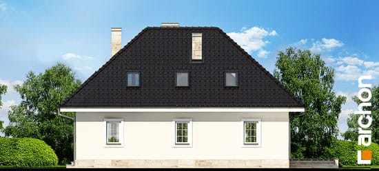 Проект дома Дом в авокадо вер.2 - 6 С мансардным этажом дома в Киеве