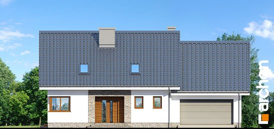 Проект дома Дом в серебрянках (Г2) - 3 С мансардным этажом дома в Киеве