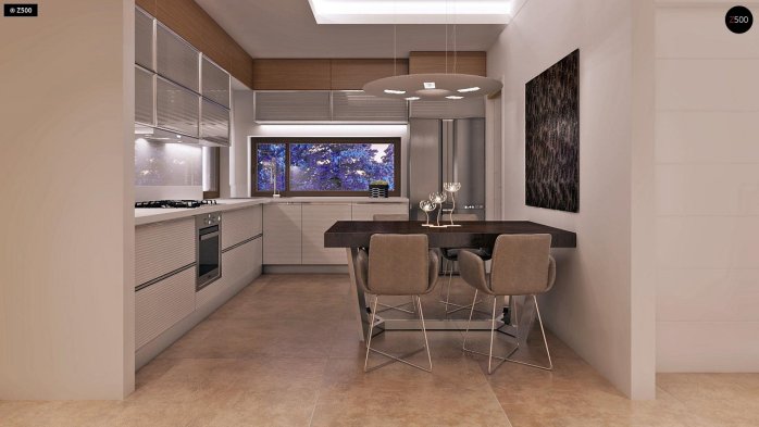 Проєкт будинку Ux45 - Двоповерхові дома у Києві