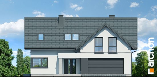 Проект дома Дом в мирабилисах (Г2) - 3 С мансардным этажом дома в Киеве